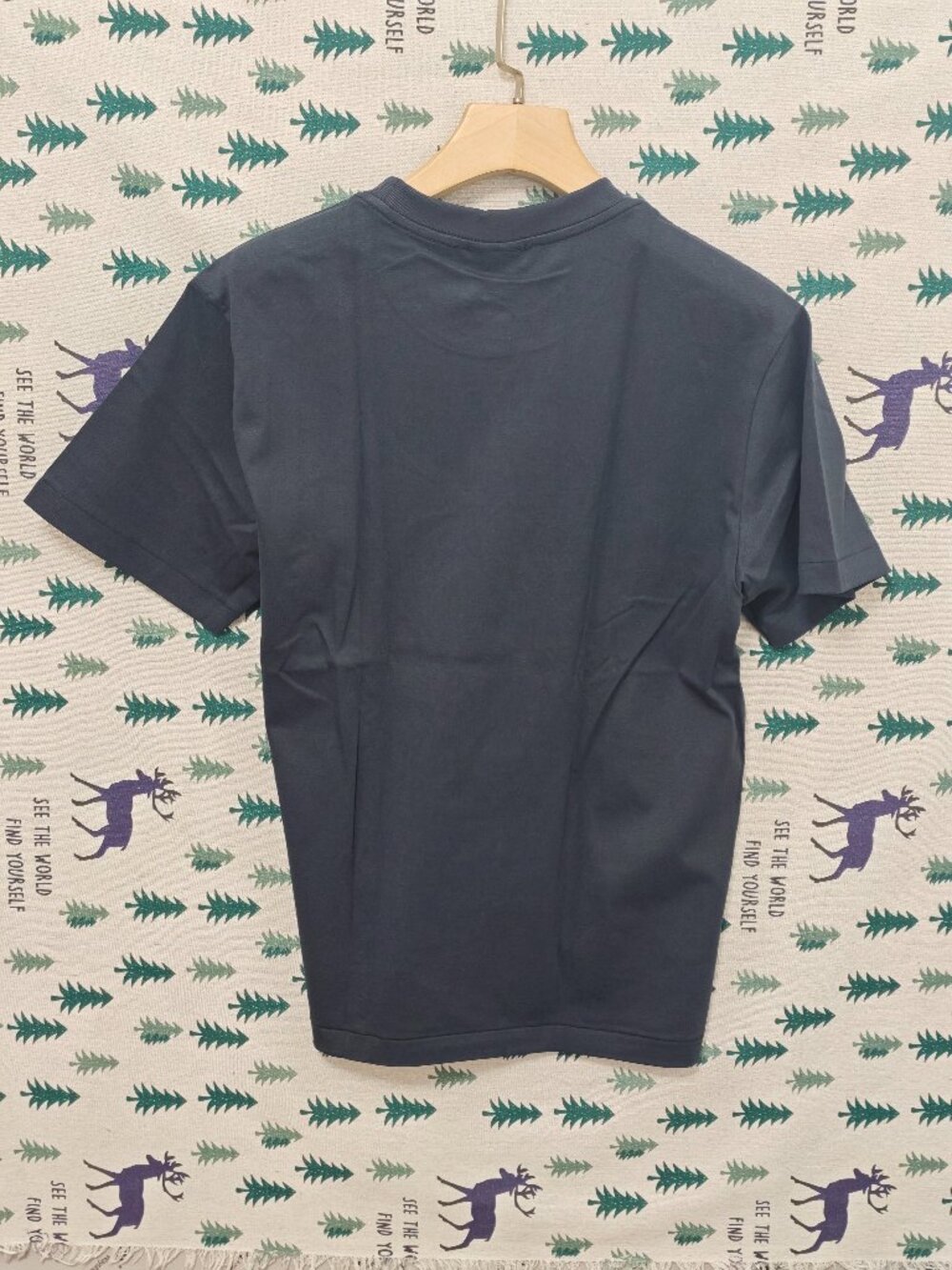 A Bathing Ape Men's Navy Graphic Short Sleeve Tee - Picture 5 of 7